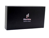 STARHIDE Womens RFID Shielded Real Distressed Hunter Leather Clutch Wallet 5565 (Brown) - Starhide
