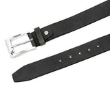 STARHIDE Mens 1.25" Full Grain Genuine Leather Casual Belts With Detachable Single Pin Buckle SB07 - Starhide