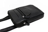 STARHIDE Mens Womens Soft Genuine Leather Travel Messenger Bag for Ipad Tablet 505 - Starhide
