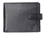 StarHide Mens RFID Blocking Cow VT Leather Trifold Coin Pocket Wallet 1212