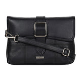 STARHIDE Women's Leather Cross Body Shoulder Bag with Front Buckle Closing Feature 5625 - StarHide