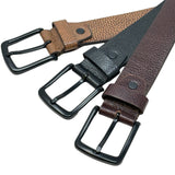 STARHIDE Men’s Top Grain Leather Belt – 1.5” Rugged Casual Jean Belt