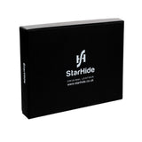 STARHIDE Mens RFID Blocking Genuine Distressed Hunter Leather Bifold Wallet 715 Brown