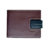 STARHIDE Mens RFID Blocking Soft Leather Bifold Wallet 1115 Brown Black - StarHide