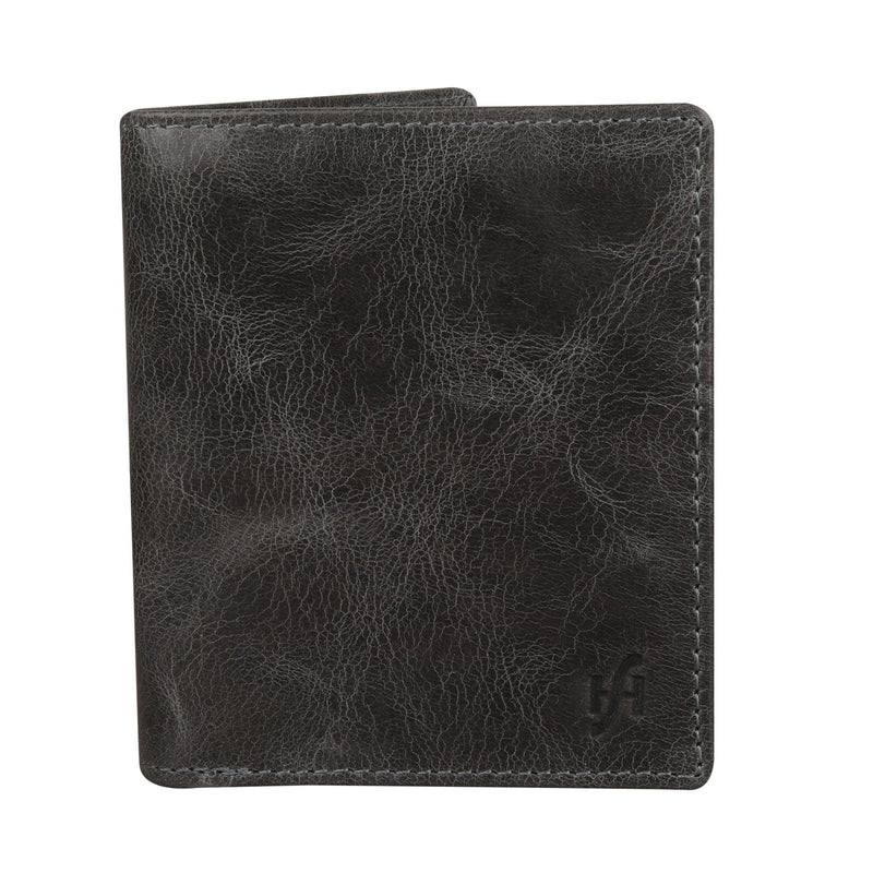 Mens RFID Blocking Soft Minimalist Bifold Wallet 1155 (Grey Blue) - StarHide