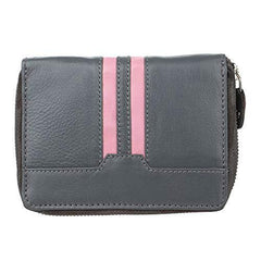AlphaHide Genuine Leather Women's RFID Blocking Wallet - Clutch With Phone Pocket, 13 Card Slots & Zipper Coin Pocket (Hunter)