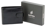 STARHIDE Mens RFID Blocking VT Leather Wallet Credit Card and Coin Holder 825 - StarHide