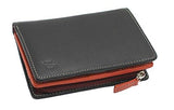 STARHIDE Ladies RFID Blocking Compact Multi Colour Soft Real Leather Wallet 5540 - Starhide