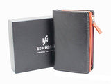 STARHIDE Ladies RFID Blocking Compact Multi Colour Soft Real Leather Wallet 5540 - Starhide