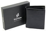 STARHIDE Mens RFID Blocking Genuine VT Leather Small Wallet 830 - Starhide