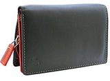 STARHIDE Ladies RFID Blocking Compact Multi Colour Soft Real Leather Wallet 5540 - Starhide