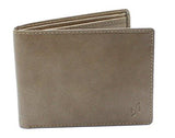 StarHide Men's Gents Brown Smooth Leather Wallet With A Secure Zipped Coin Pocket & ID Window Gift Boxed - 1140 - Starhide