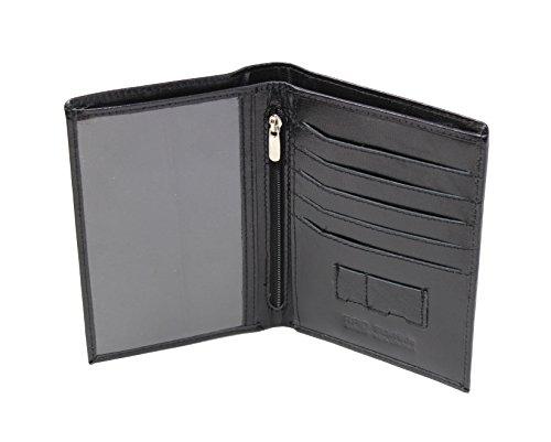 STARHIDE Leather Travel Wallet Passport Holder RFID Blocking Document Organiser Case 635 - Starhide
