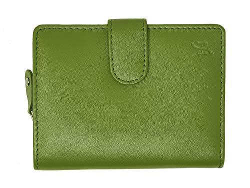 thumbnail image 2 of RFID Leather Wristlet Wallet For Women - Large Capacity Zipper Clutch With Coin Pocket 2 of 13