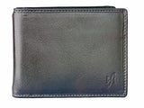 STARHIDE Mens Genuine Leather Slim Bifold Money Clip Cardholder Wallet 820