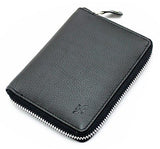 Women RFID Safe Zip Around Leather Wallet #5550