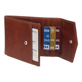 Mens RFID Blocking Genuine Leather Envelope Style Wallet with External ID Pocket 750 TAN - StarHide