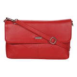 Women's Leather Cross Body Shoulder Bag with Long Adjustable Strap And a Inner RFID Protected Pocket 5620 - StarHide