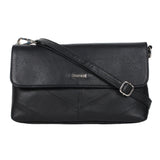 Women's Leather Cross Body Shoulder Bag with Long Adjustable Strap And a Inner RFID Protected Pocket 5620 - StarHide